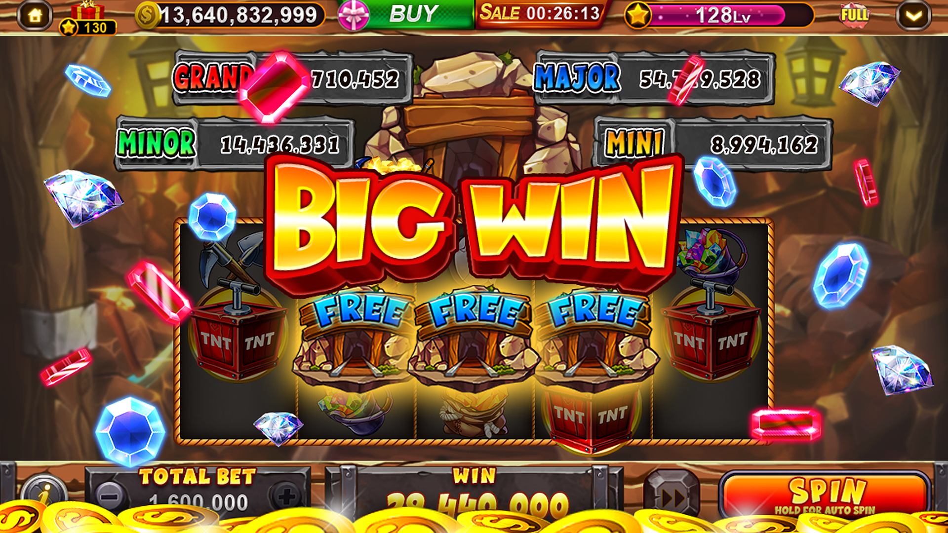Screenshot of the main game lobby in the jili123phcom app